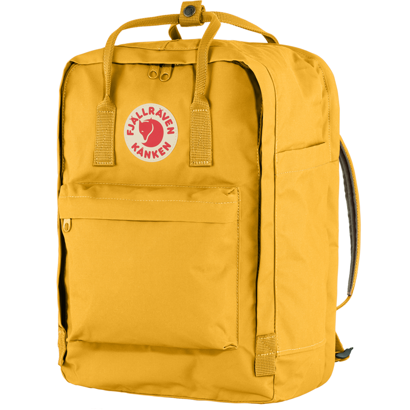 Fjällräven Rygsæk Kånken Laptop Gul 17" 4