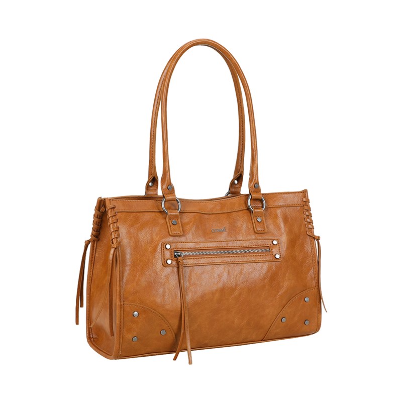 Conmé Shopper Lucy Cognac 14" 3