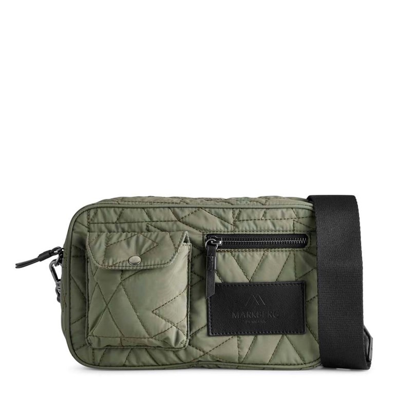Markberg Crossbody DarlaMBG Recycled Oliven/sort 1