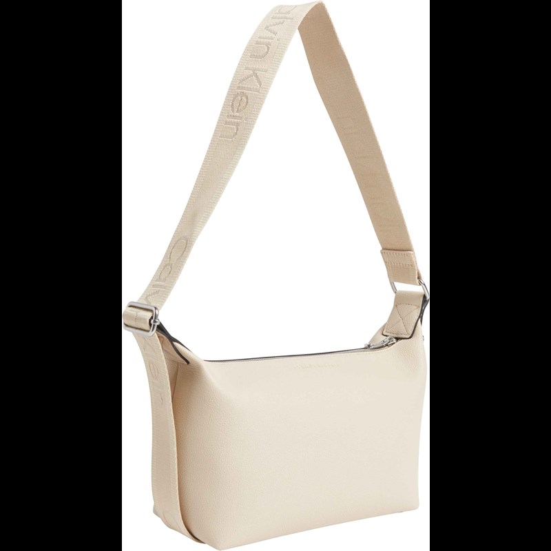 Calvin Klein Axelväska Webbing Beige 4