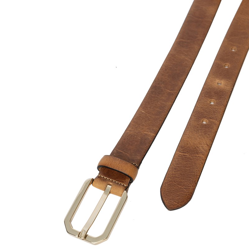 RE:DESIGNED Bælte Floritta Cognac 85 Cm 3