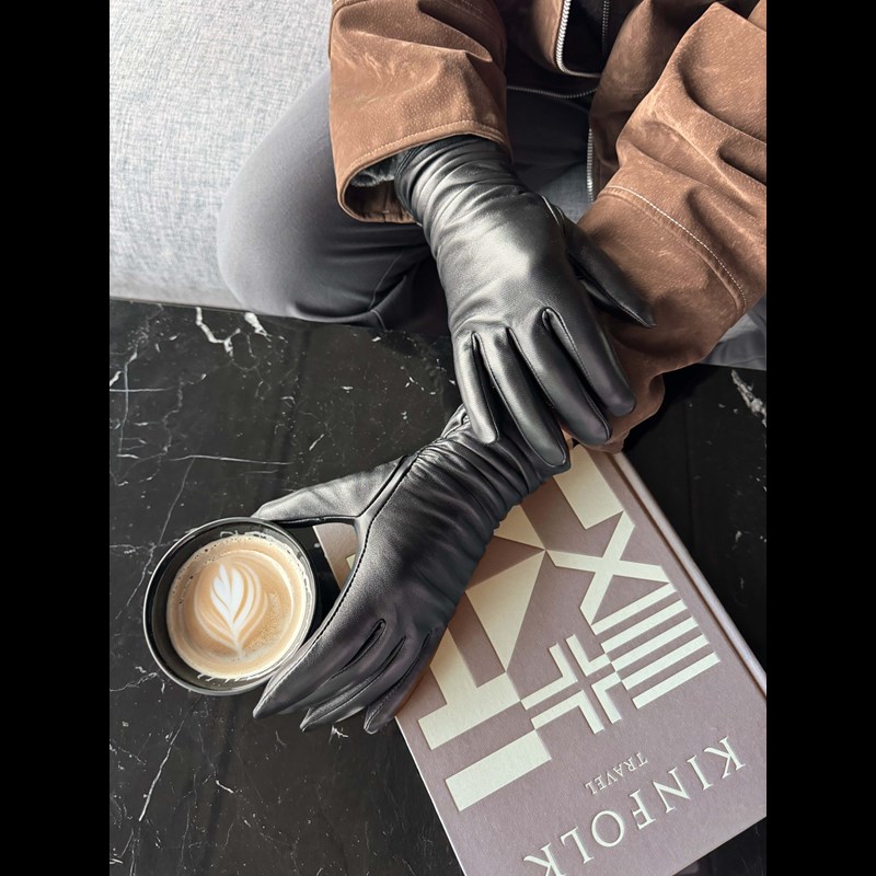 MARKBERG Damhandske Aria Svart Str 7 2