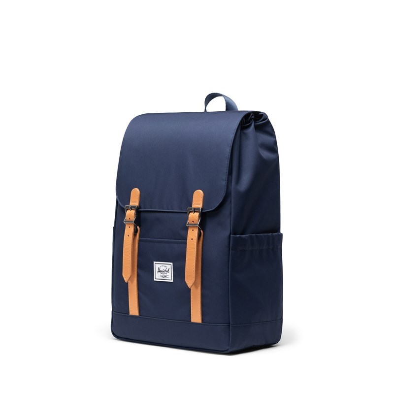 Herschel Rygsæk Retreat S Navy/Cognac 2