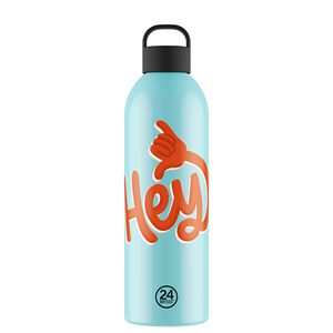 24Bottles Termosflaska Clima Bottle Blå/Mönster