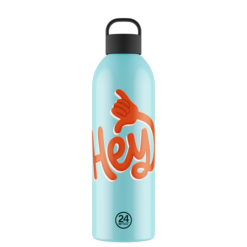 24Bottles Termosflaska Clima Bottle Blå/Mönster 1