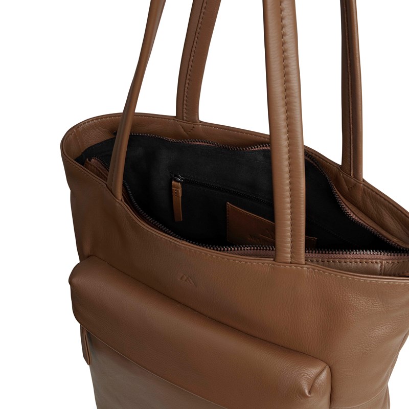 MARKBERG Shopper Arden Cognac 14" 6