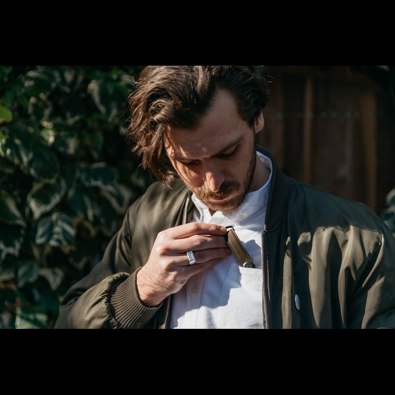 Orbitkey Nøgleholder Crazy Horse Brun/brun 4