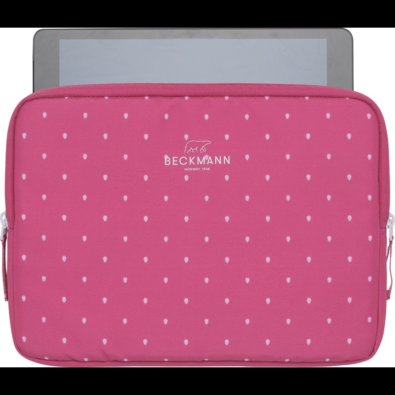 Beckmann Computer Sleeve Strawberry Pink mønster 2