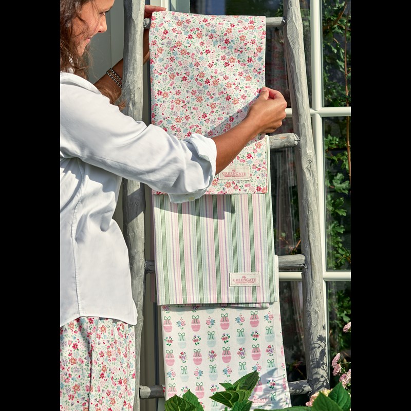 GreenGate Viskestykke Edda Hvid 2