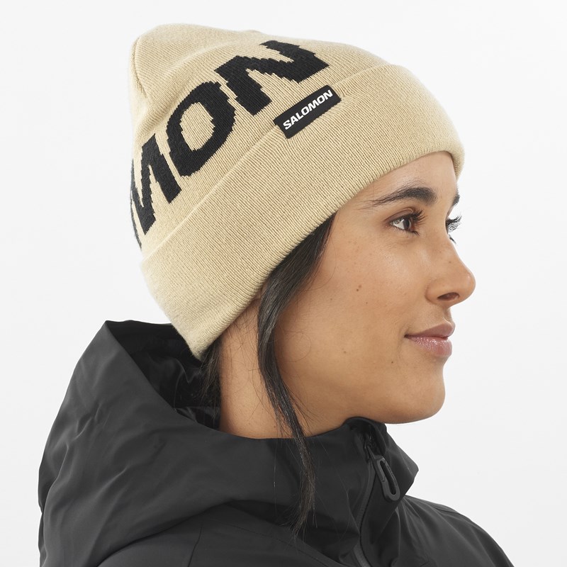 Salomon Hue Hermitage Beanie Off Hvid 3