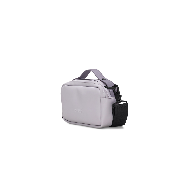 RAINS Håndtaske Box Bag Micro Lysegrå 3