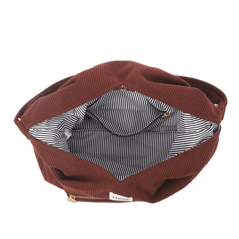 Conmé Skuldertaske Nanna pocket Bordeaux 4
