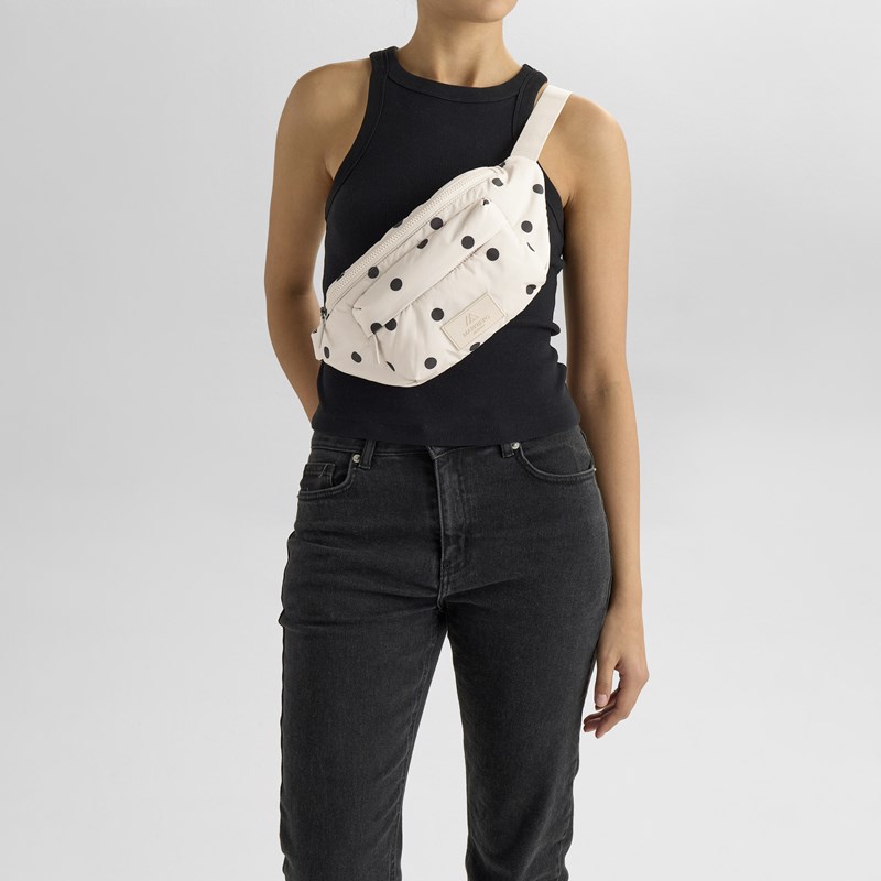 MARKBERG Bæltetaske Famembg  Creme/Sort 2