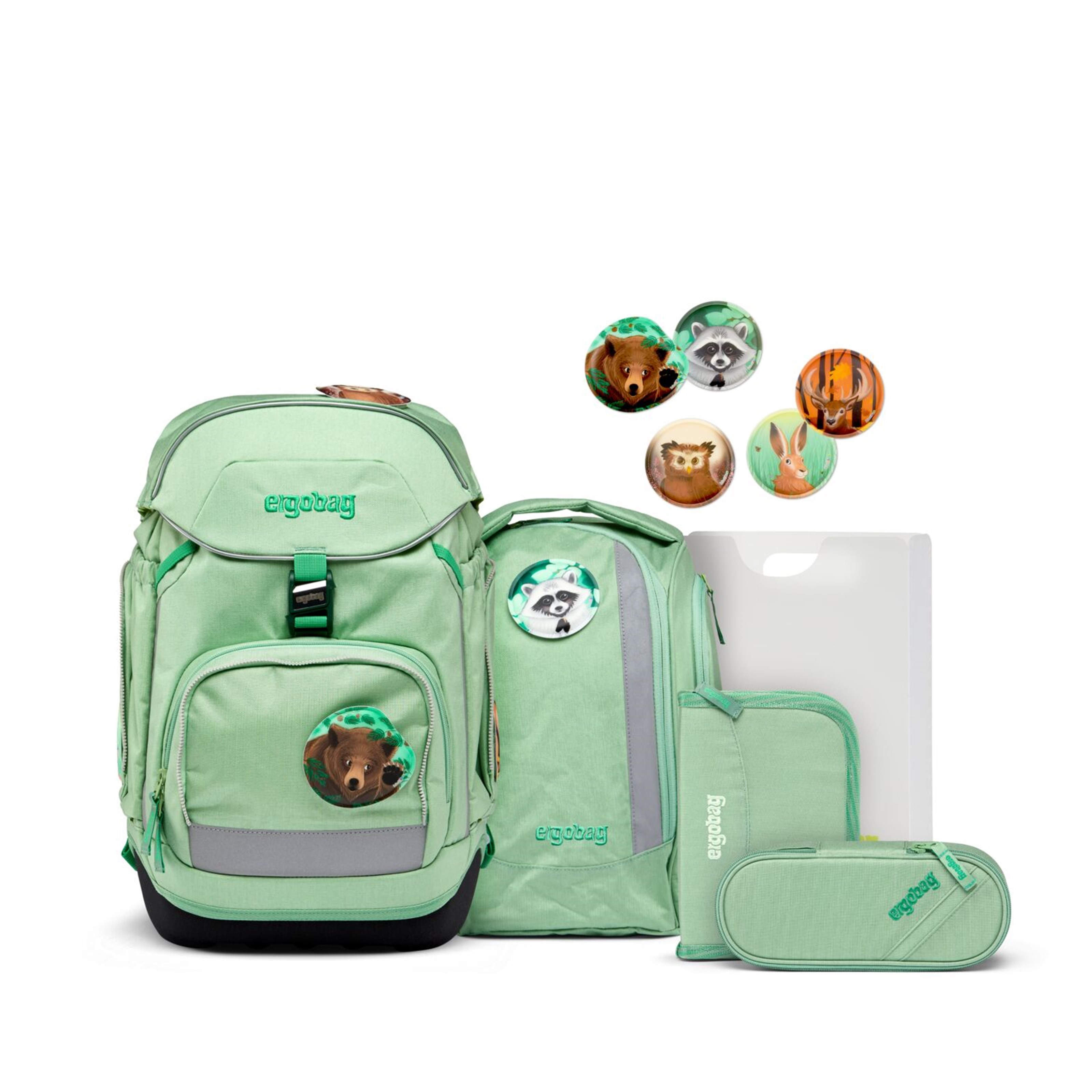 Ergobag Skoletaskesæt Pack Pine