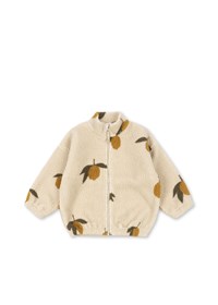 Konges Sløjd Jacka Jody Teddy Grande Citron Beige/grön 18 mdr. 1