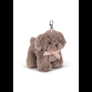 Konges Sløjd Bag Charm Brown Puppy Brun