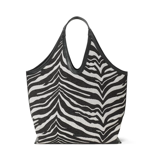 Shopper Day Zebra Tote