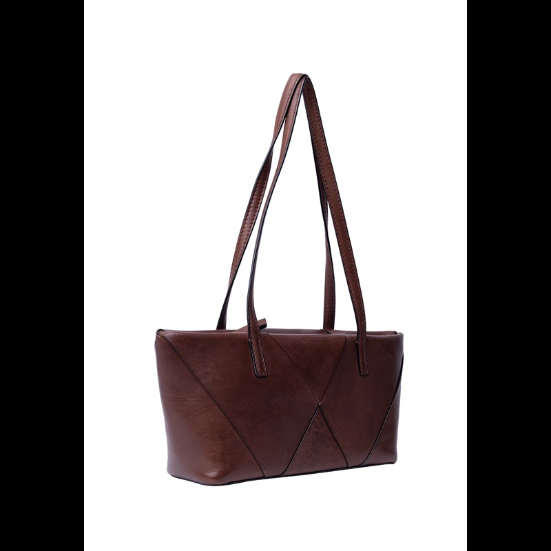 RE:DESIGNED Skuldertaske Olia Small Brun 3