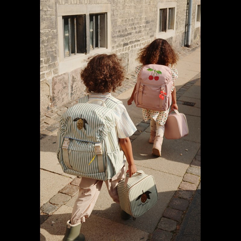 Konges Sløjd Skoletaske Clover Duo Verde Beige/grøn 2