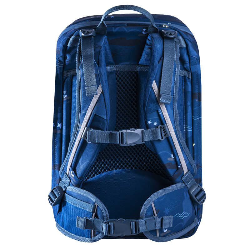 Frii of Norway Skoletaske Expand Robot Game Mørk blå 4