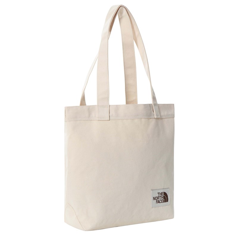 The North Face Shopper Cotton Tote Off Hvid 2