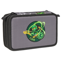 LEGO Bags Penalhus 3-lags Element Master Grå