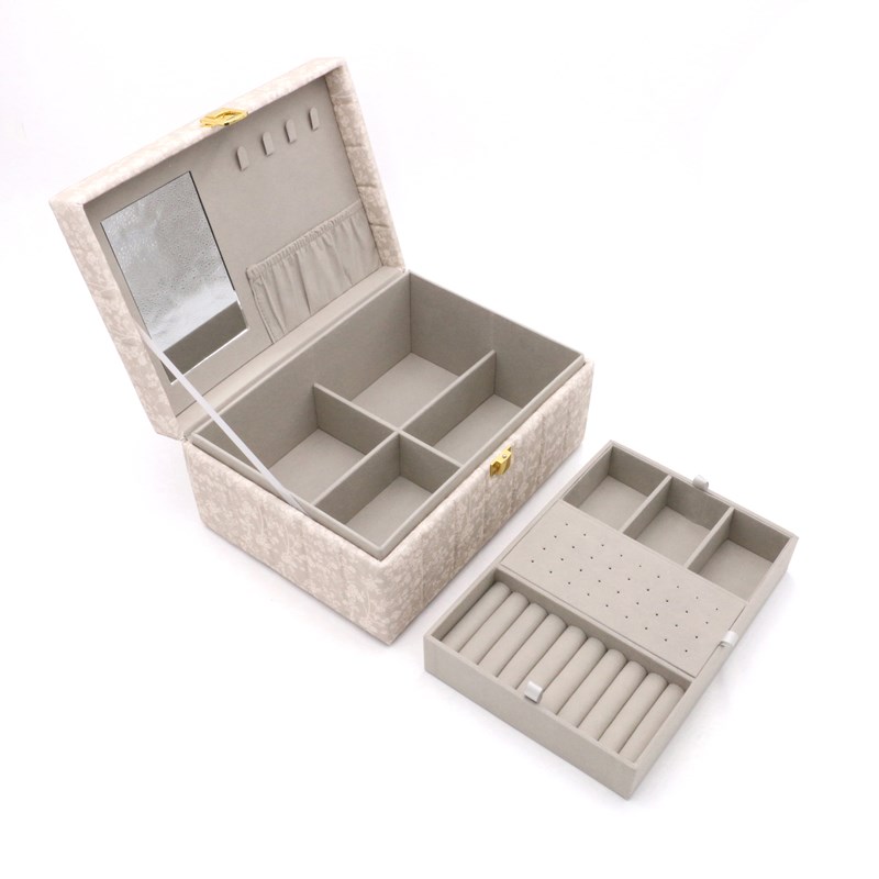 Conmé Smykkeskrin Ellen stor Beige 4