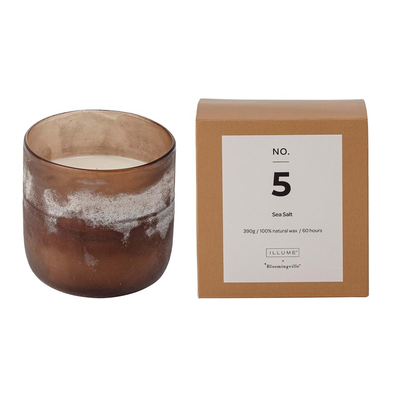 Bloomingville Duftlys NO. 5 Sea Salt  Brun 2