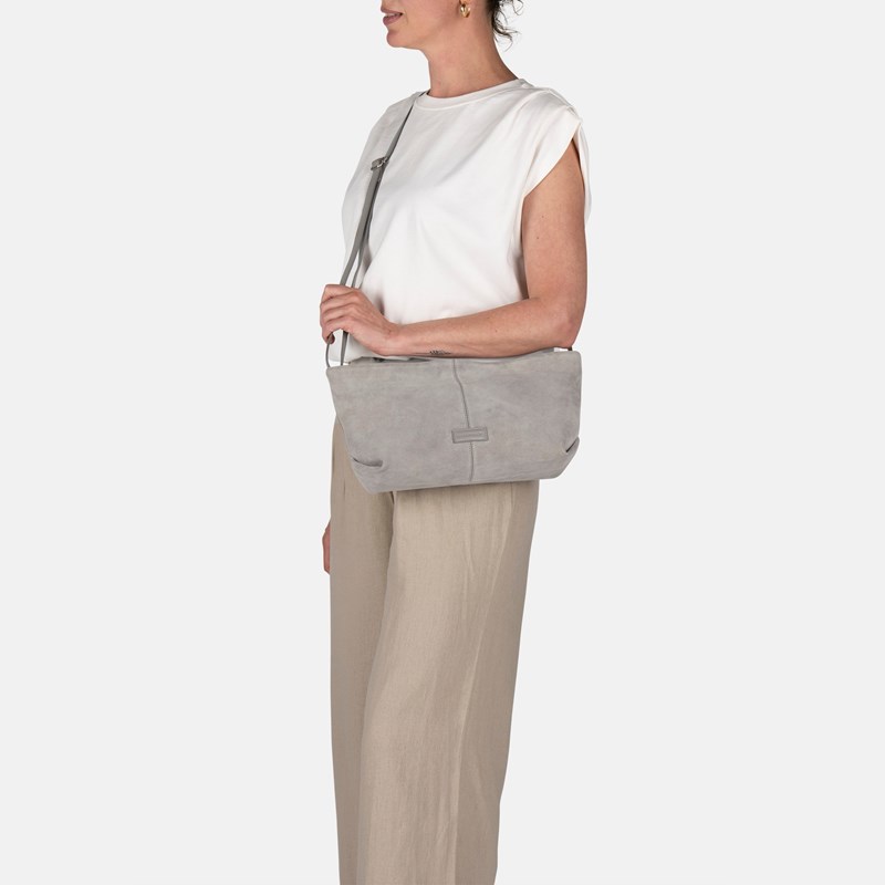 Burkely Crossbody Vienna Grå 2