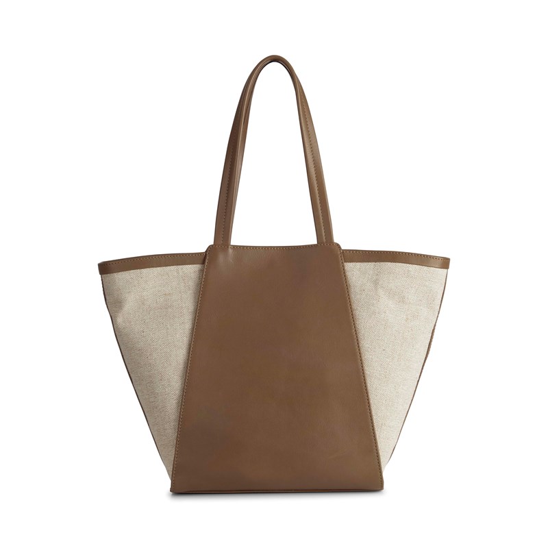 MARKBERG Shopper Blaise Canvas Mix Brun/beige 3