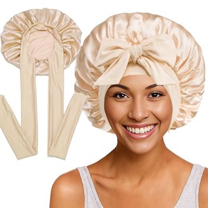 Soho Bonnet Satin Makena Creme alt image