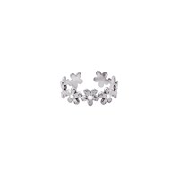 PITAYA Ring Alina Mini Flower  Silver