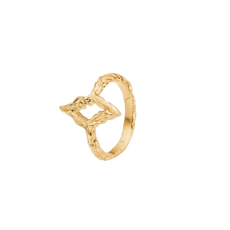 Studio Z Ring Peak Guld Str. 54 1