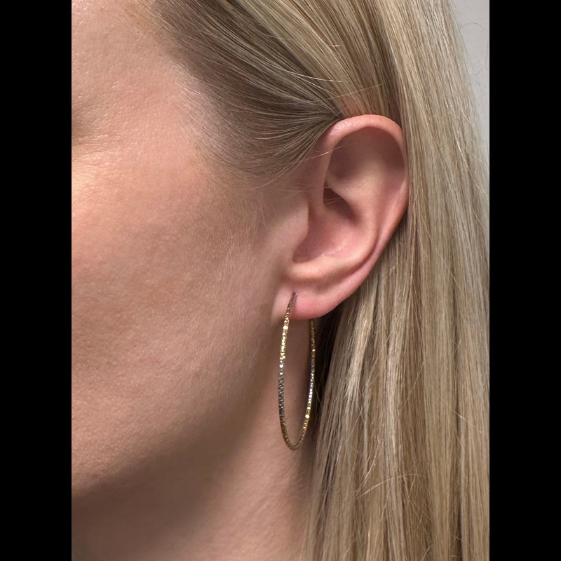 Conmé Øreringe Hoops New York medium Guld 2