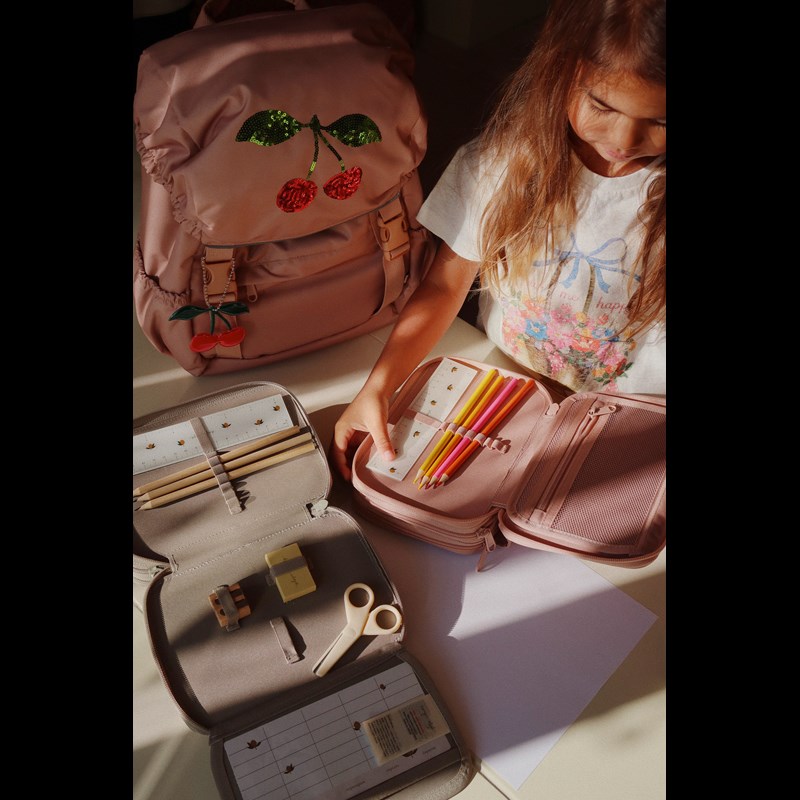 Konges Sløjd Penalhus Clover Tiger Oak Brun/grøn 2