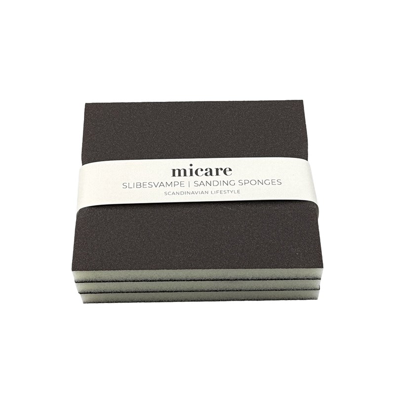 micare Slibesvampe 3-pak Brun