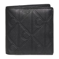 Calvin Klein Plånbok Embossed Bifold Svart 1