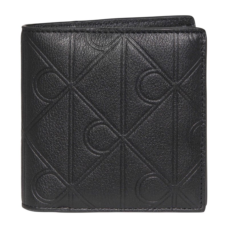 Calvin Klein Plånbok Embossed Bifold Svart 1