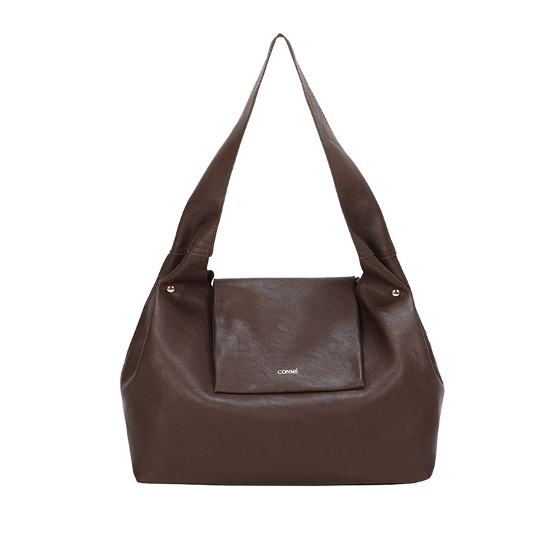 Conmé Skuldertaske Lelou Brun 1