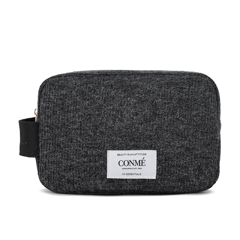 Conmé Toilettaske Elise Stor  M. Grå 1