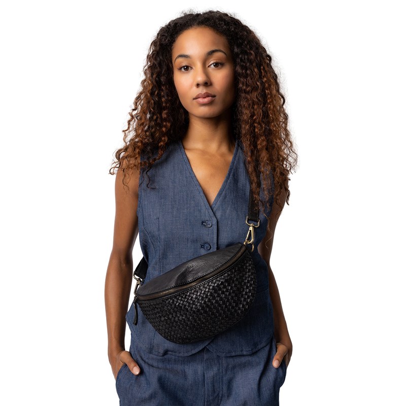 RE:DESIGNED Midjeväska Jonna Bumbag Svart 2