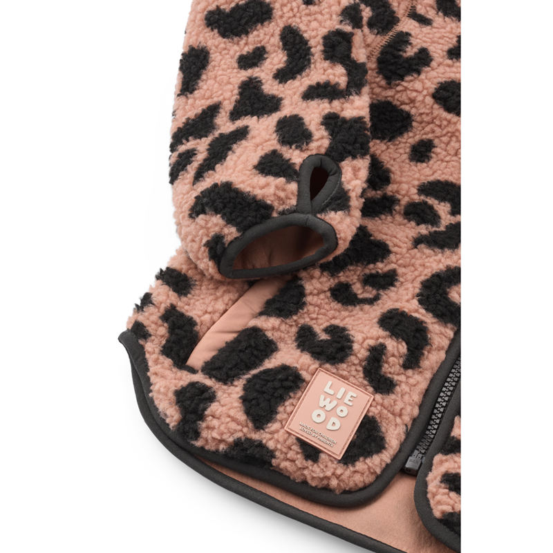LIEWOOD Fleecejacka Nolan Leopard 2 år, 92 cm 4