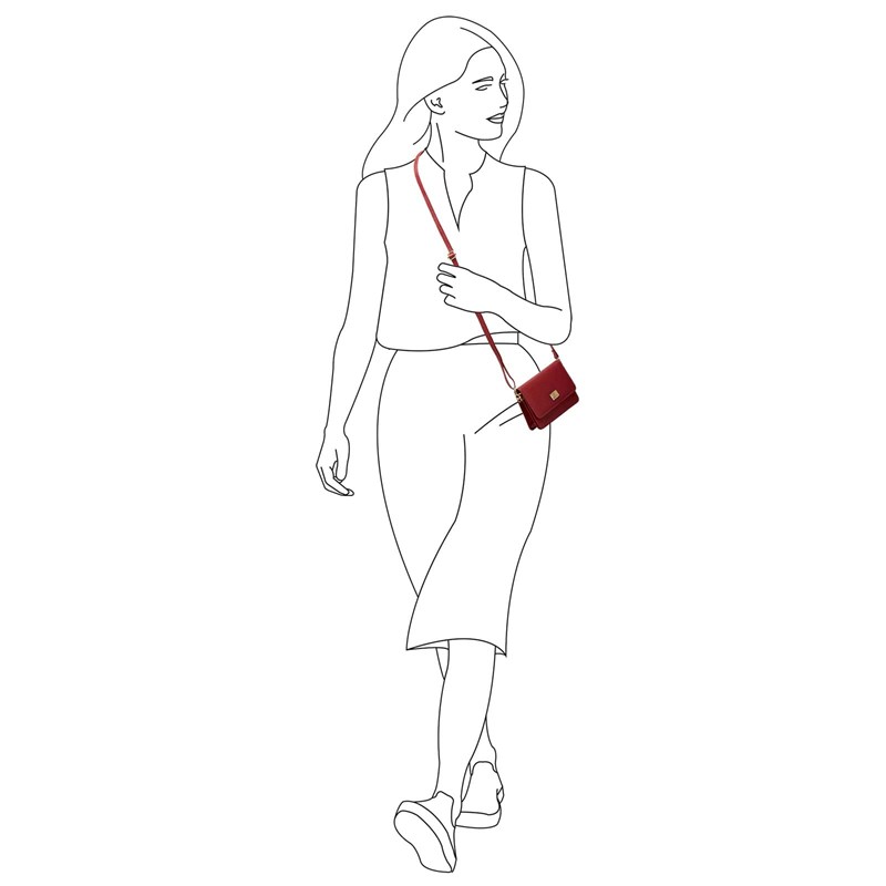 dR Amsterdam Crossbody Rød 4