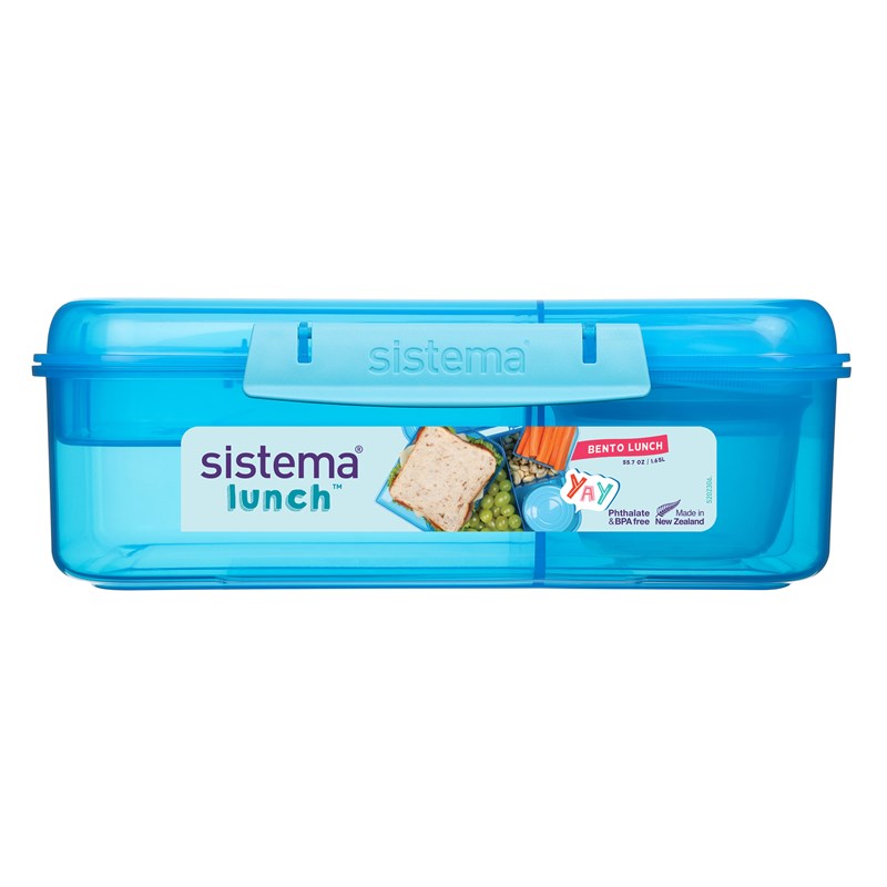 Sistema Madkasse Bento Lunch Blå 4