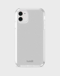 Holdit Mobilcover Glitter Hvid iPhone XR/11 1