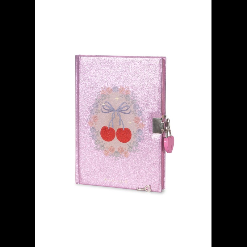 Konges Sløjd Dagbok Cherry Glitter Rosa 1