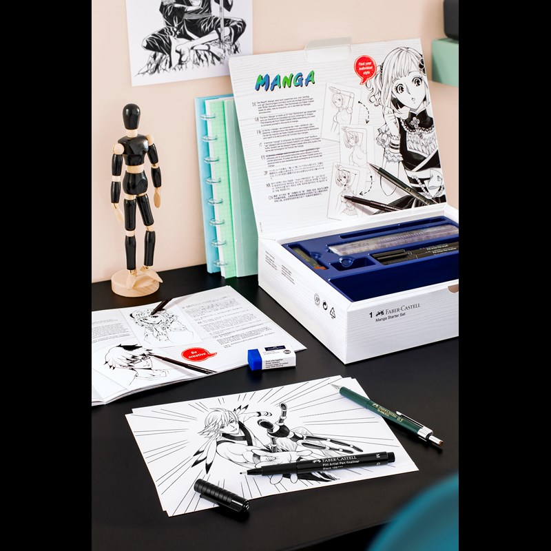 Faber-Castell Startset Pitt Artist Manga Multi 3
