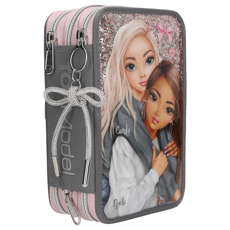 TOPModel Pennfodral 3-lags My BFF Silver 3