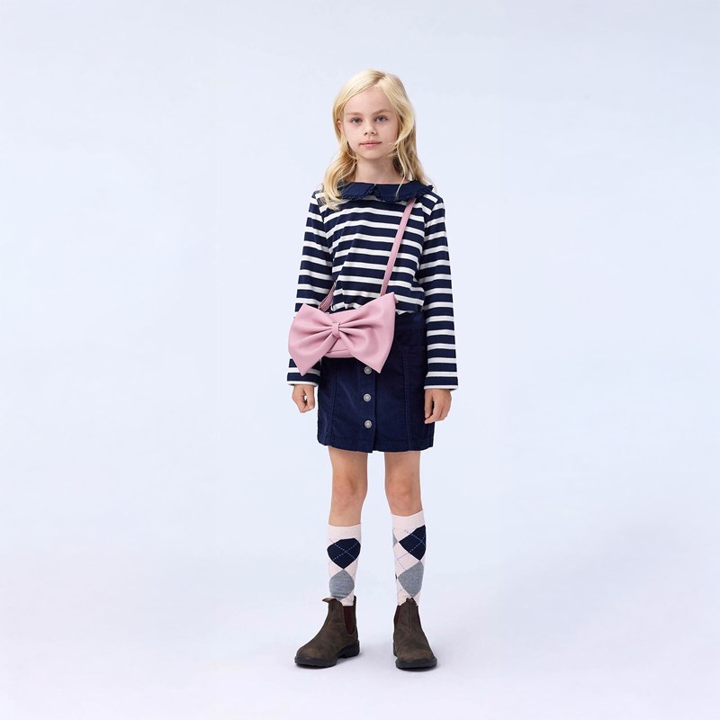 Molo Axelväska Big Bow  Rosa 2