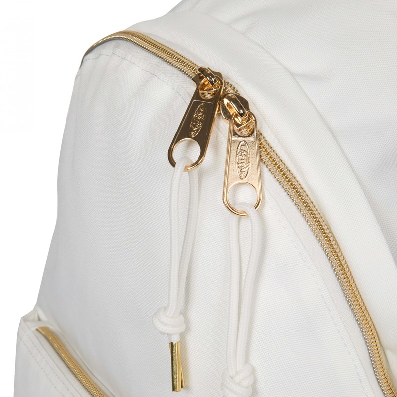 Eastpak Rygsæk Orbit Sleek'r Hvid/Guld 10" 4
